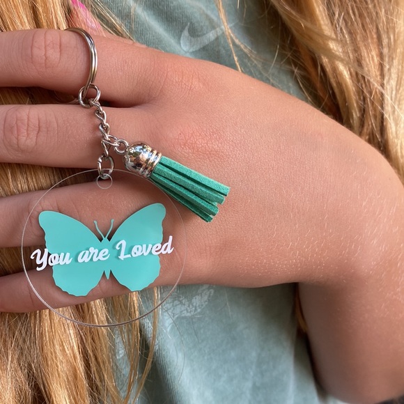 You are Loved Acrylic Keychain - Picture 15 of 16